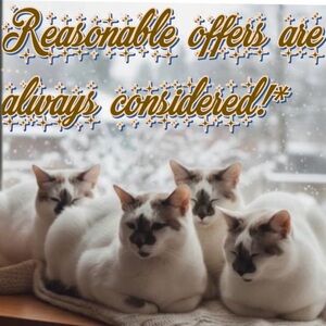 Most Items are nearly free bundle only prices! Anything else,make an offer!